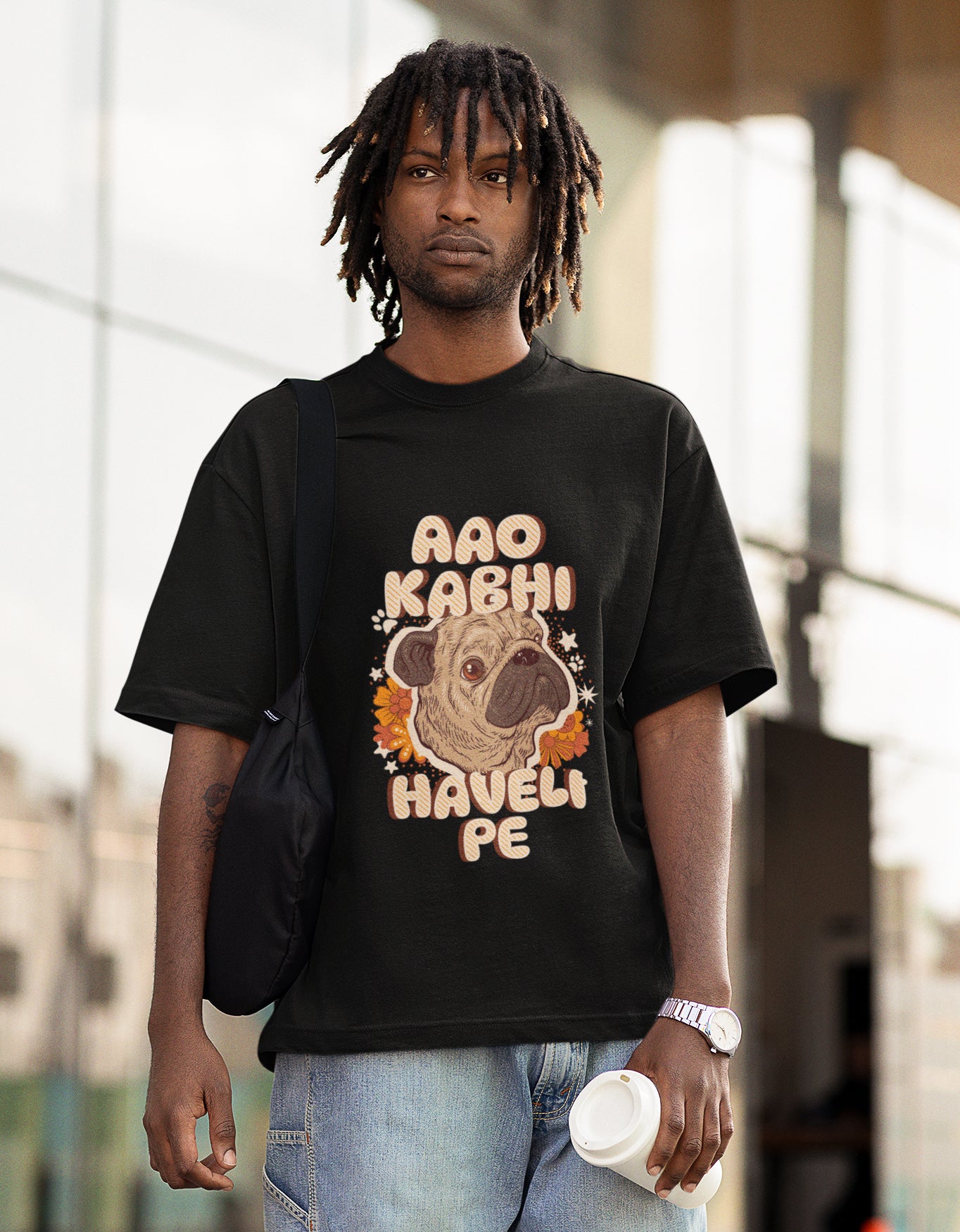 Aao Kabhi Haveli Pe - Unisex Terry Oversized Tee